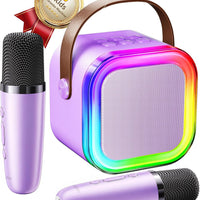 Kinglucky Mini Karaoke Machine for Kids, Top Birthday Gift Pick for Girls Ages 3-12 Years Old, Kids' Personal Video Play