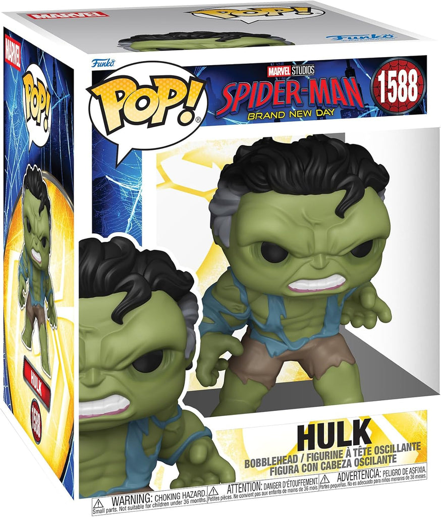 Funko Pop! Super Marvel: Spider-Man: Brand New Day - Super Hulk - Collectable Vinyl Figure - Gift Idea - Official Merchandise - Toys for Kids & Adults - Marvel Fans - Figure for Collectors and Display