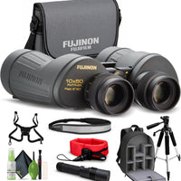 Fujinon 10x50 FMTR-SX Polaris Waterproof Wide-Angle Flashlight Bundle