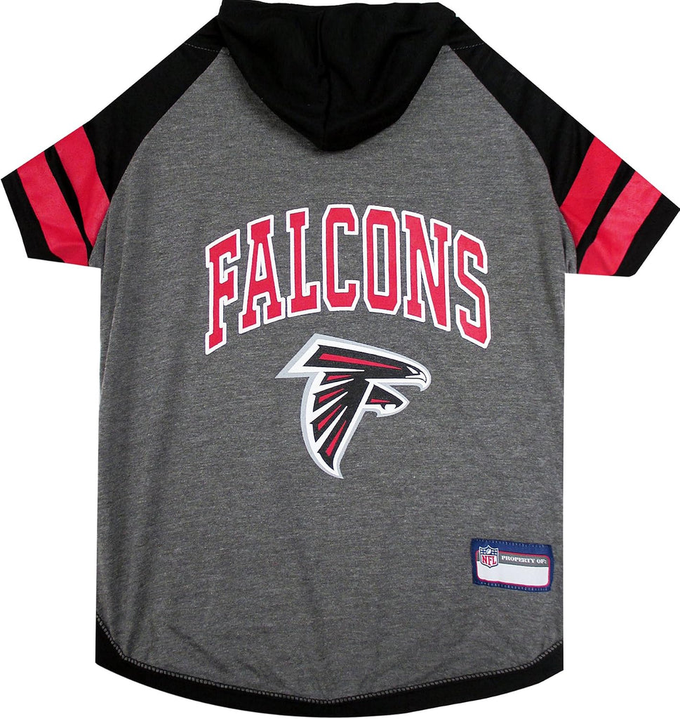 Pets First Hoodie for Dogs & Cats. NFL Football Licensed Dog Hoody Tee Shirt, Small. Sports Hoody T-Shirt for Pets. Lice