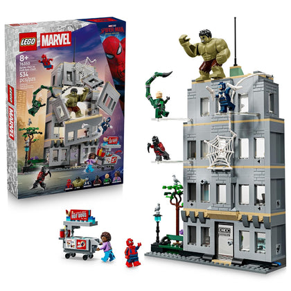 LEGO Marvel Spider-Man vs Hulk Epic Clash 76350