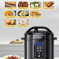 COMFEE' COMFEE’ 12-in-1 Electric Pressure Cooker, Instant Multi