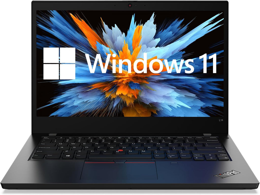 Lenovo ThinkPad L14 Laptop Computer Win11 Pro, 14in FHD(1920x1080) Laptop L14, Intel Quad Core i5-10210, 512GB SSD, 16GB