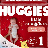Huggies Little Snugglers Baby Diaper Size 1, 8 to 14 lbs. 34717, 20 Ct