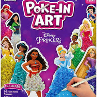 Skillmatics Poke-in Art – Disney Princesses, Wood Craft Kit, Gift for Kids