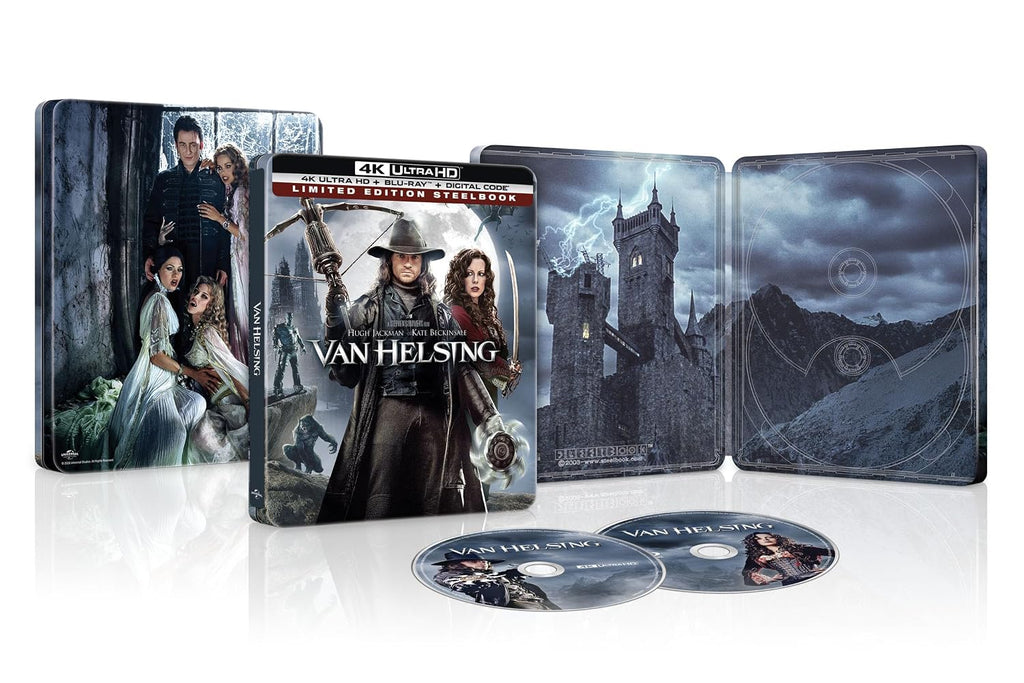 Van Helsing - Limited Edition Steelbook (4K Ultra HD + Blu-ray + Digital)