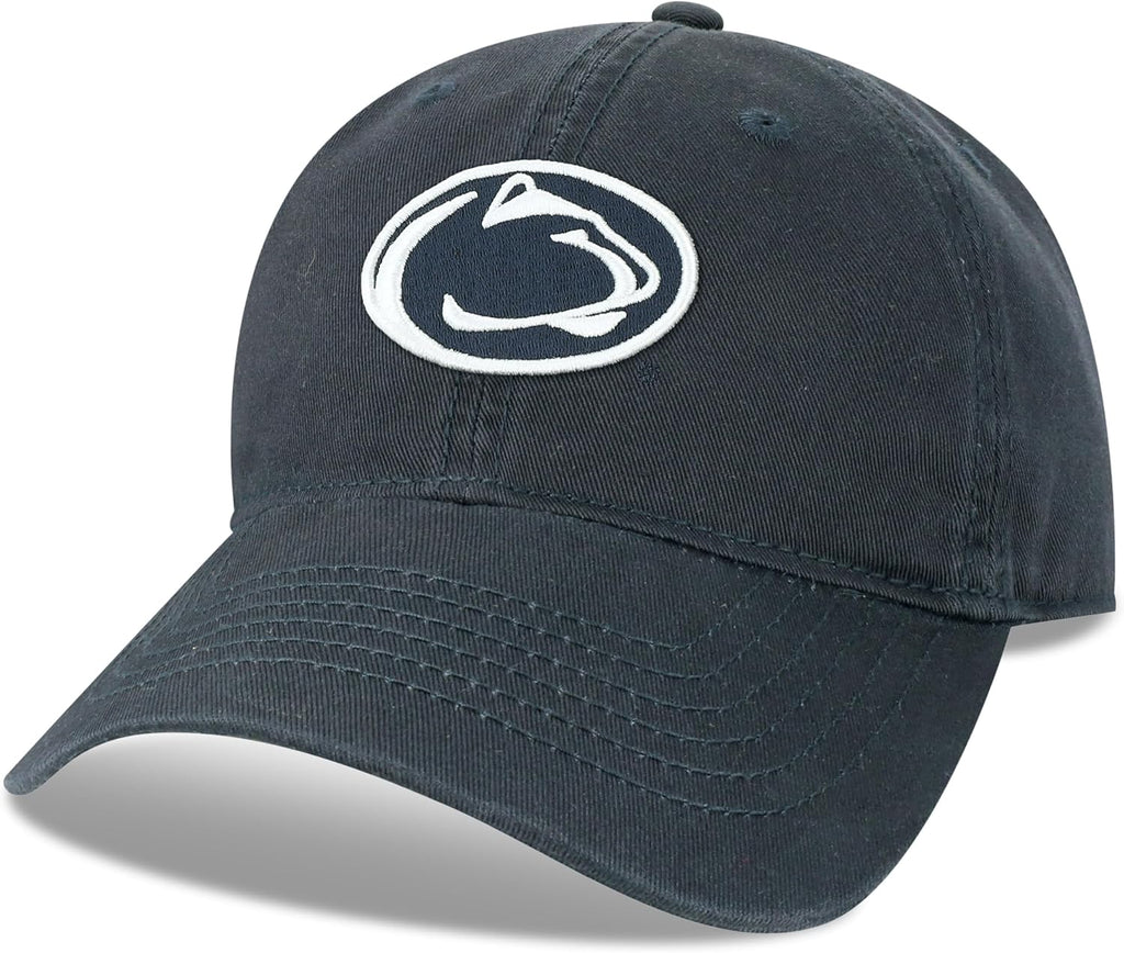 Legacy NCAA Officially Licensed Baseball Hat, Penn State Nittany Lions, Lightweight Cap for Men & Women, Relaxed Twill A