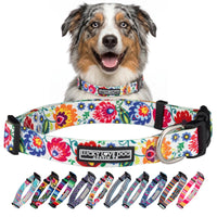 Lucky Love Dog Collar for Medium Dogs Cute Adjustable – Ladybird, Medium
