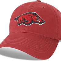 Legacy NCAA Officially Licensed Baseball Hat, Arkansas Razorbacks, Lightweight Cap for Men & Women, Relaxed Twill Adjust