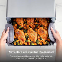 Ninja Flip Toaster Oven & Air Fryer, 8-in-1, Stainless Steel, SP151