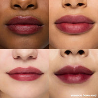 Wonderskin Wonder Blading - Mascarilla labial, tinte labial nude de larga duración, no mancha, maquillaje de labios Stain and Go, (Whimsical Masque)