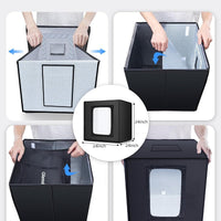 Glendan 24"x24" Light Box Photography, Large Photo Light Box