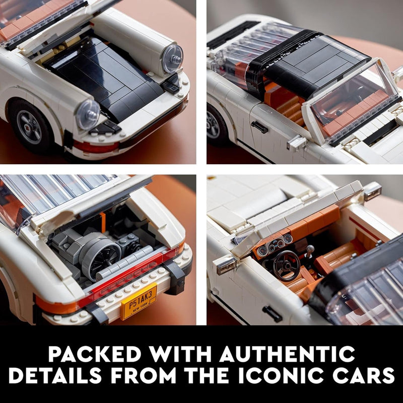 LEGO Icons Porsche 911 10295 Building Set, Collectible Turbo