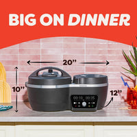 Instant Pot Dual Action 8‑in‑1 Multi-Cooker with Serve Together™
