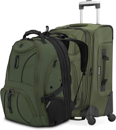 SwissGear Sion 2-Piece Travel Set, Softside Expandable Carry-On