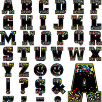136 Pcs 12 Inch Extra Large Bulletin Board Letter Classroom Wall Decor