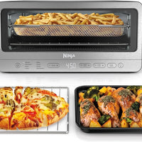 Ninja Flip Toaster Oven & Air Fryer, 8-in-1, Stainless Steel, SP151