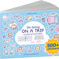 Cupkin My First Trip Coloring & Sticker Activity Book | 500+ Stickers