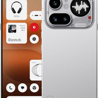 Nothing Phone (4a) Pro Cell Phone 2026 New, Unlocked Android 16 Smartphone, Triple-Lens Camera, AI Photo Edits, 6.83" 144Hz AMOLED Display, 5080mAh Battery, Dual-SIM Glyph Matrix (Sliver, 8+128GB)