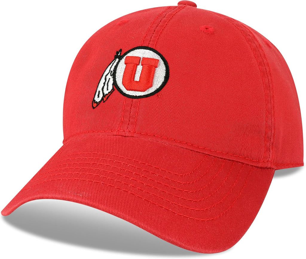 Legacy NCAA Officially Licensed Baseball Hat, Utah Utes, Lightweight Cap for Men & Women, Relaxed Twill Adjustable (EZA)