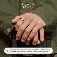 Oura Ring 5 - Anillo Inteligente de Salud y Sueño - Oro
