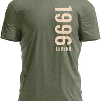 TeeStock 30th Birthday Gifts for Men – Vintage 1996 Legend T-Shirt – Celebrating 30 Years Old Graphic Tees