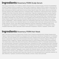 medicube Rosemary PDRN Glass Hair Set, Full-Size Gift Kit for a Fuller Look