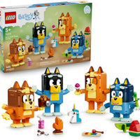 LEGO Bluey Brick-Built Bluey Family - Building Toy