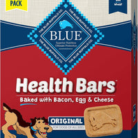 Blue Buffalo Health Bars Bacon Egg & Cheese Dog Biscuits, 48 oz