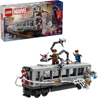 LEGO Marvel Spider-Man vs. Doc Ock Subway Train Scene 76321