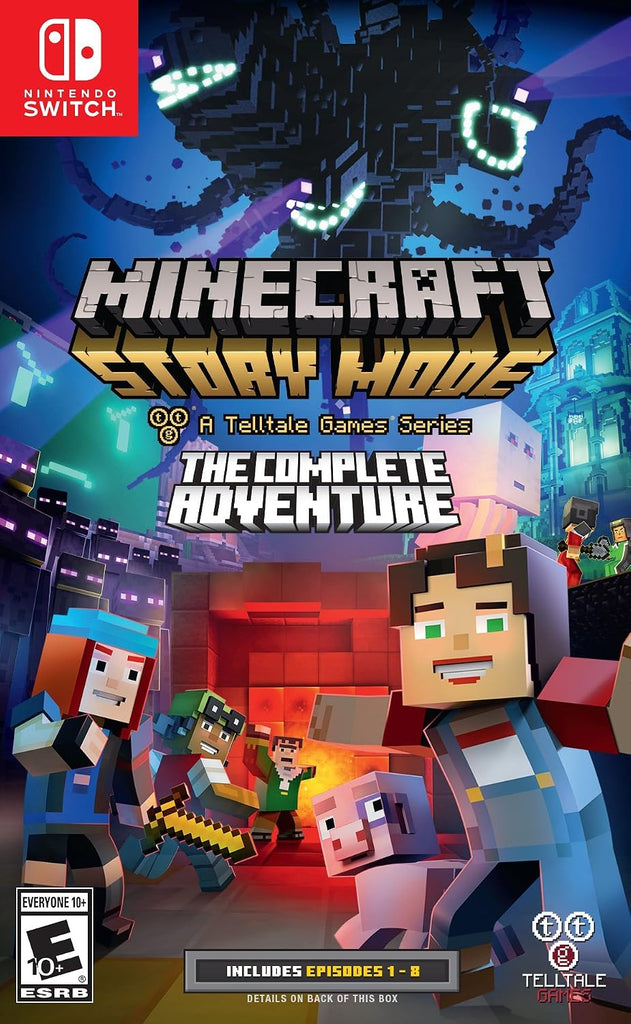 Minecraft: Story Mode - The Complete Adventure - Nintendo Switch (Renewed)