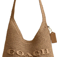 COACH Women's Brooklyn Shoulder Bag 28, Natural, One Size
