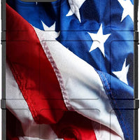 EGO TACTICAL Limited Edition Rugged Shield case Compatible with iPhone 13 Mini [5.4" Screen] Printed in The USA Waving U