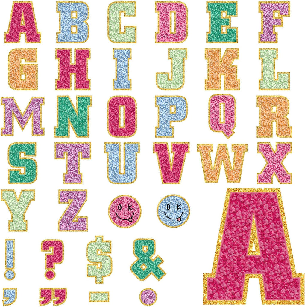 136 Pcs 12 in Extra Large Bulletin Board Letter Decor Big Alphabet Letter Cutout Sticker Punctuation with Adhesive Dot C