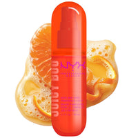 NYX PROFESSIONAL MAKEUP Fat Oil Fragrance Mist Perfume in Juicy Boo, Citrus Scented Long Lasting Hair & Body Spray, Mango & Musk Notes, Vegan & Cruelty Free, 2.7 fl oz