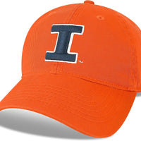Legacy NCAA Officially Licensed Baseball Hat, Illinois Illini, Lightweight Cap for Men & Women, Relaxed Twill Adjustable