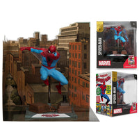 McFarlane Toys Marvel Spider-Man Escala 1:10 con Escena (The Amazing Spider-Man #38) Gold Label