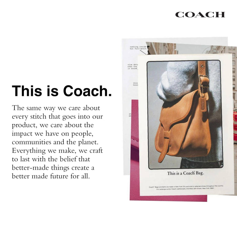 COACH Brooklyn Shoulder Bag 28 in Straw