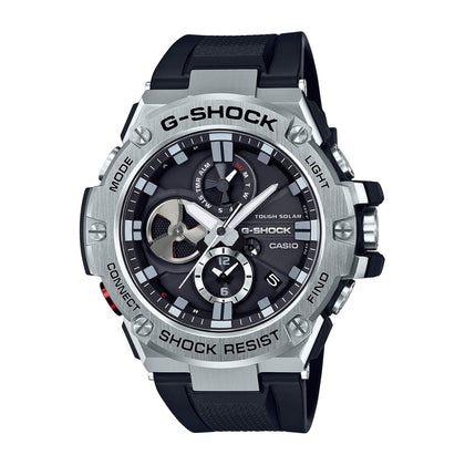 Reloj Casio G-Shock G-Steel con Bluetooth, cronógrafo, resistente al agua, ideal para hombres con diseño moderno y duradero