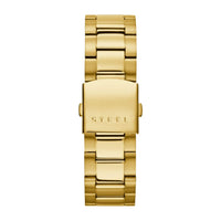 Reloj GUESS para Hombre Cronógrafo de Acero Inoxidable Gunmetal Resistente al Agua con Correa de Acero