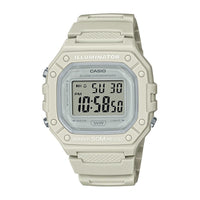 Casio Serie W218H, reloj digital para hombre con resistencia al agua, cronógrafo, retroiluminación LED y batería de larga duración