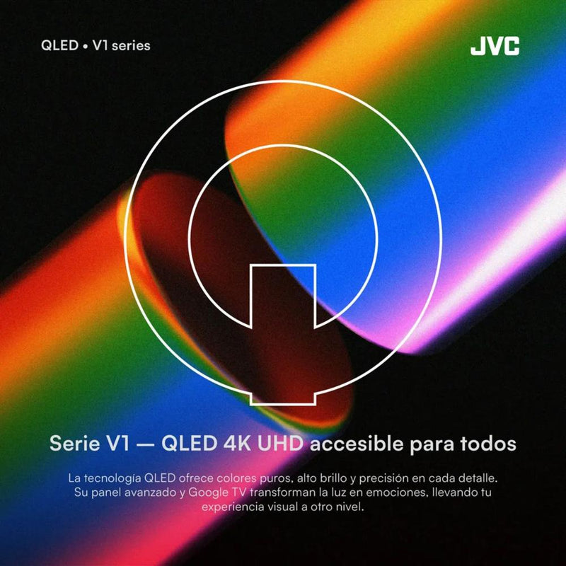 Televisor JVC 43” Full HD diseño moderno Lt-43km4584