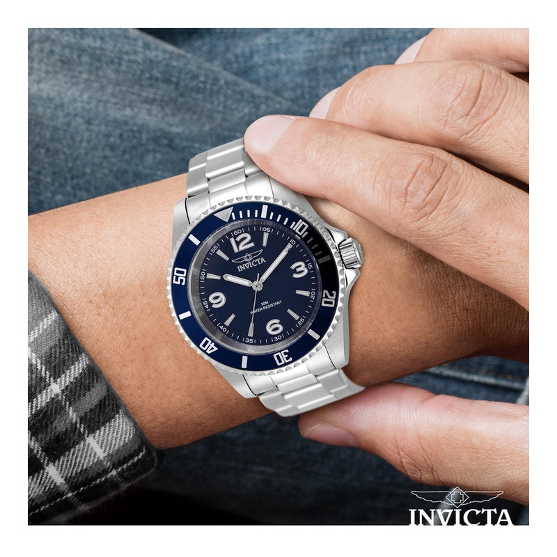 Invicta Mens Watch Stainless Steel 40mm
