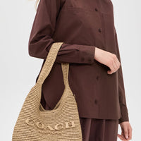 COACH Brooklyn Shoulder Bag 28 in Straw
