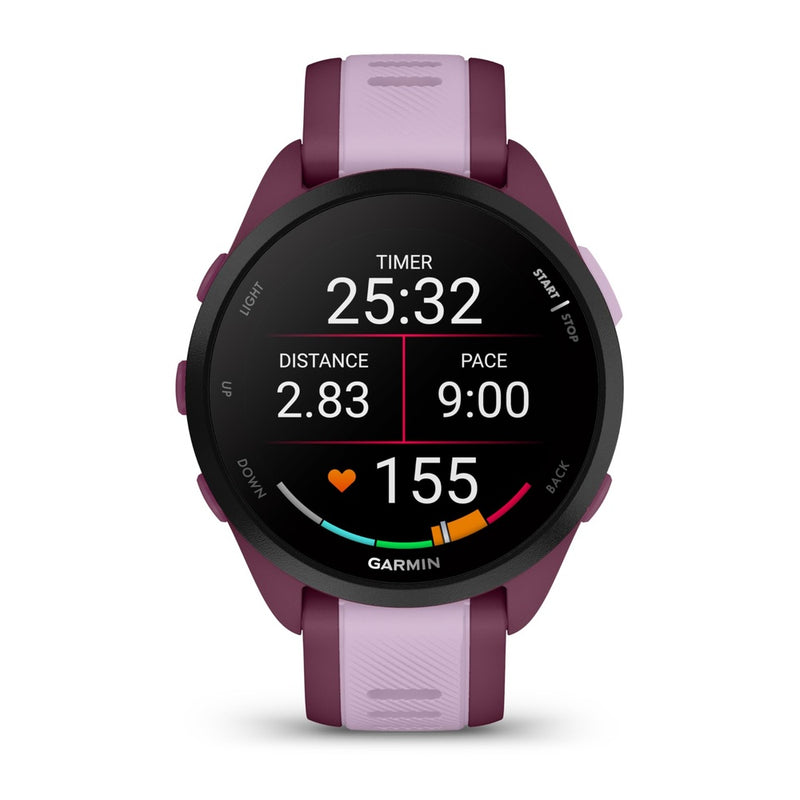 Garmin Forerunner 165 Smartwatch Música, Pantalla AMOLED, Métricas Avanzadas De Entrenamiento Y Recuperación
