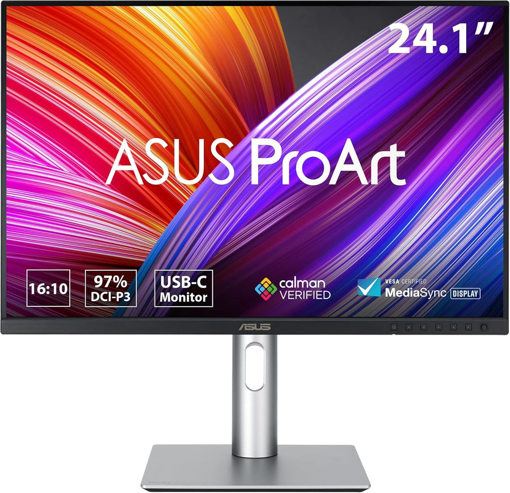 ASUS ProArt 24” (24.1” viewable) 16:10 HDR Professional Monitor (PA248CRV) - IPS, (1920 x 1200)