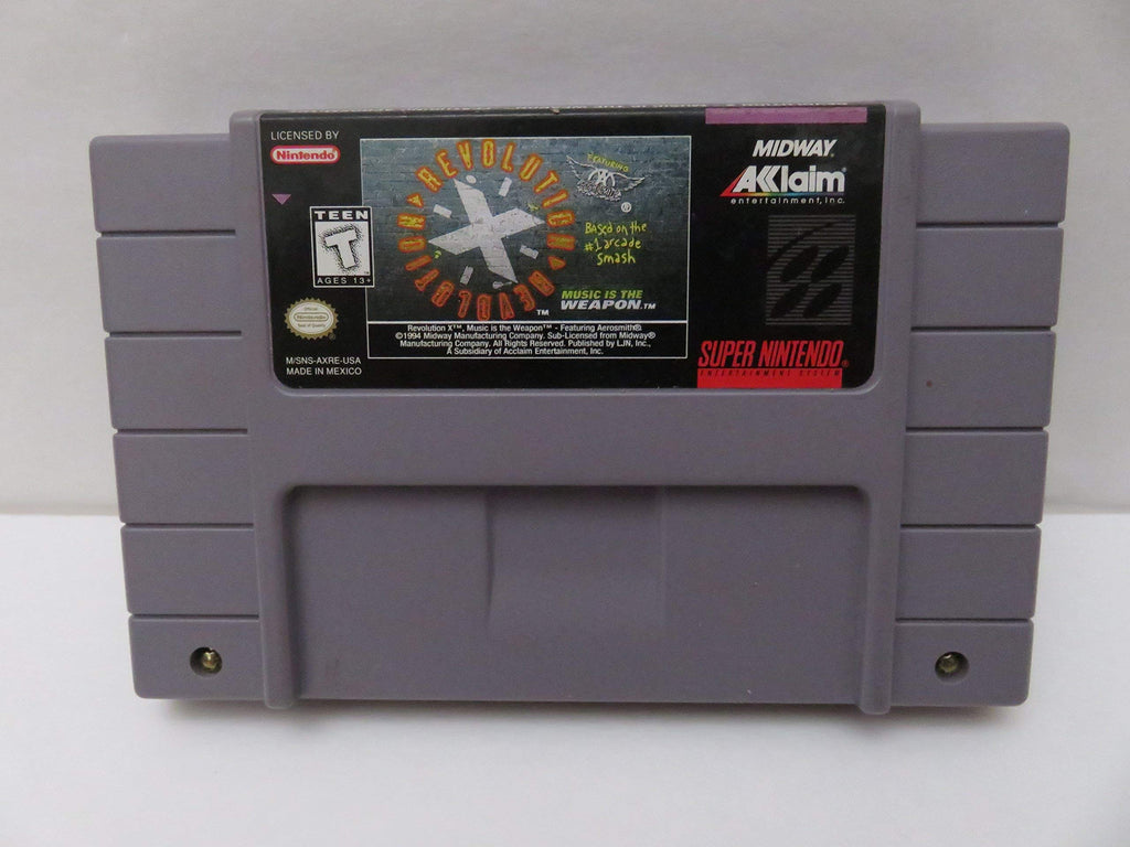 Revolution X - Nintendo Super NES (Renewed)