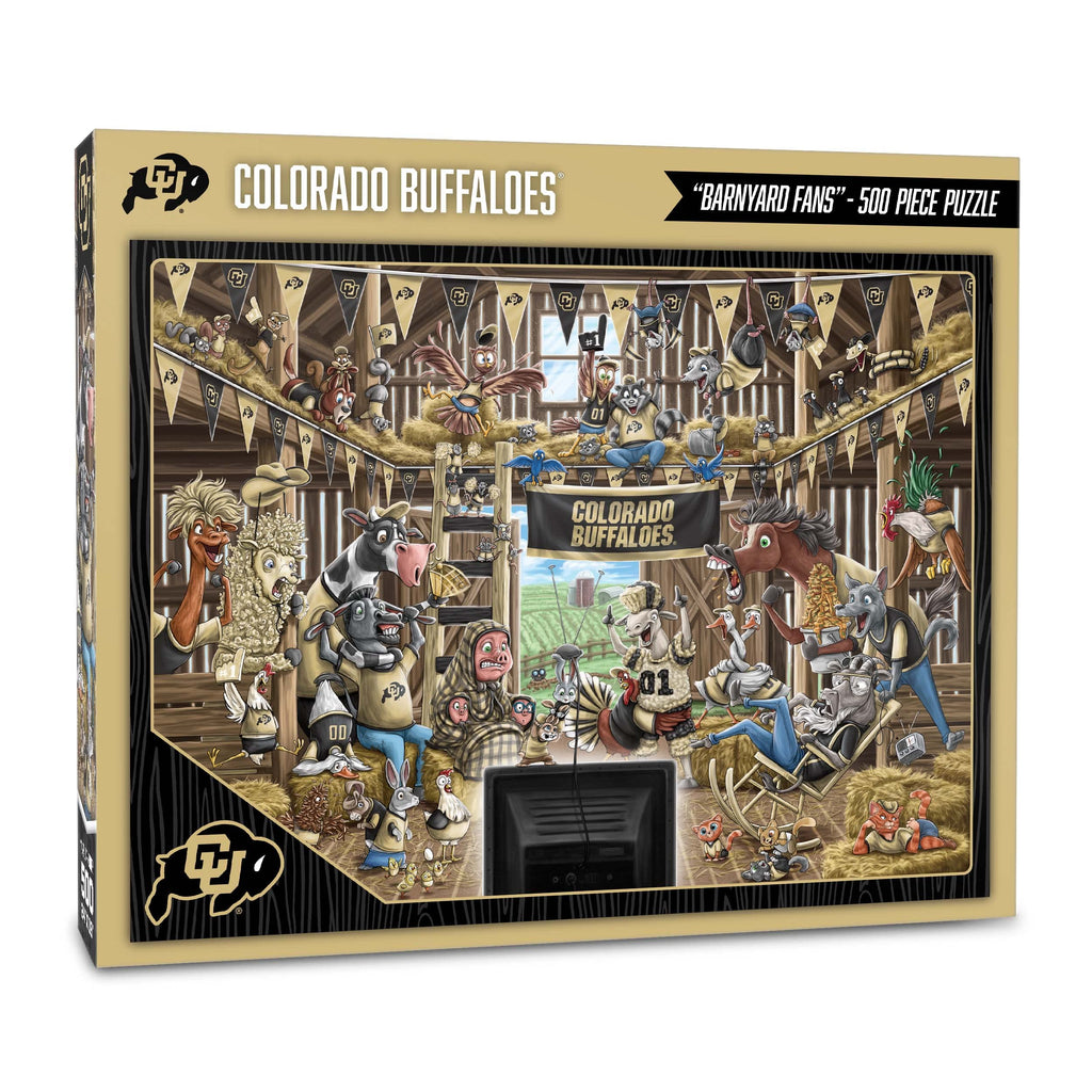 YouTheFan NCAA Colorado Buffaloes “A Read Barnburner” 500 Puzzle