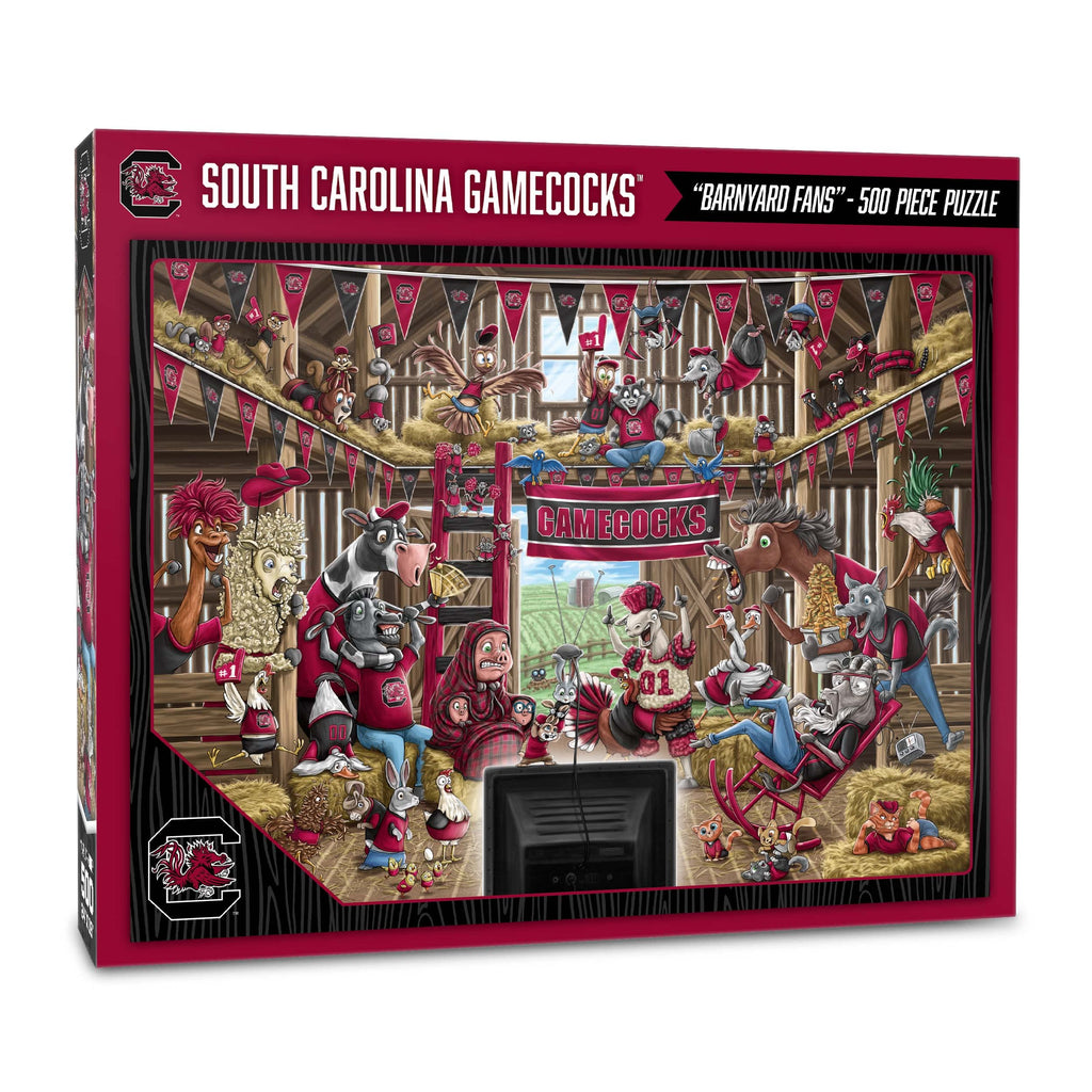 YouTheFan NCAA South Carolina Gamecocks “A Read Barnburner” 500 Puzzle