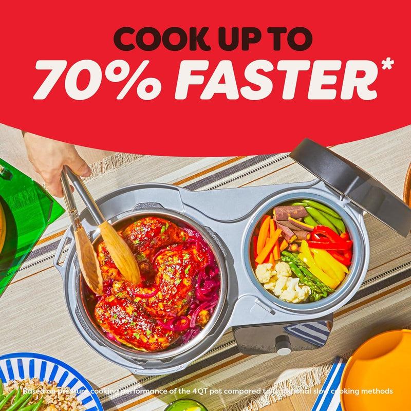 Instant Pot Dual Action 8‑in‑1 Multi-Cooker with Serve Together™
